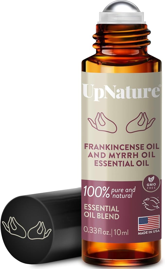 UpNature Frankincense Oil and Myrrh Oil 100% Natural
