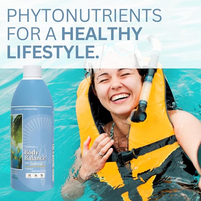Youngevity Body Balance Land & Sea Plant Based Nutrition - Sea Vegetables, Kelp, Nori, Honey, Aloe Vera, and More - 75+ Nutrients w/Vitamins, Minerals, Amino Acids - (32 Fl Oz) (2)