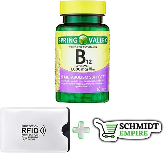 Vitamin B-12 1000 mcg Timed Release 60 Tablets