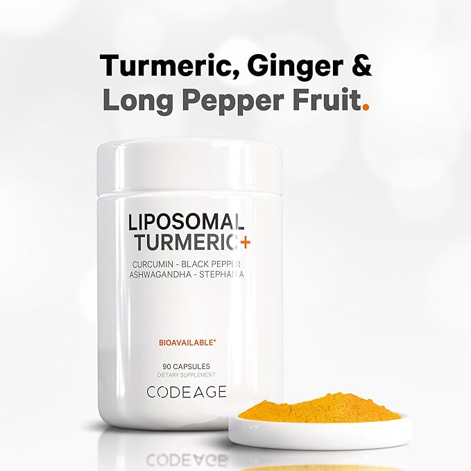 Codeage Organic Turmeric Supplement 95% Curcumin 2 Pack