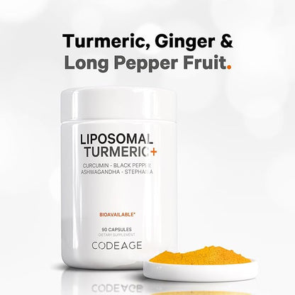 Codeage Organic Turmeric Supplement 95% Curcumin 2 Pack