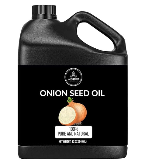 Naturevibe Botanicals Onion Oil 32 Ounces 100% Pure