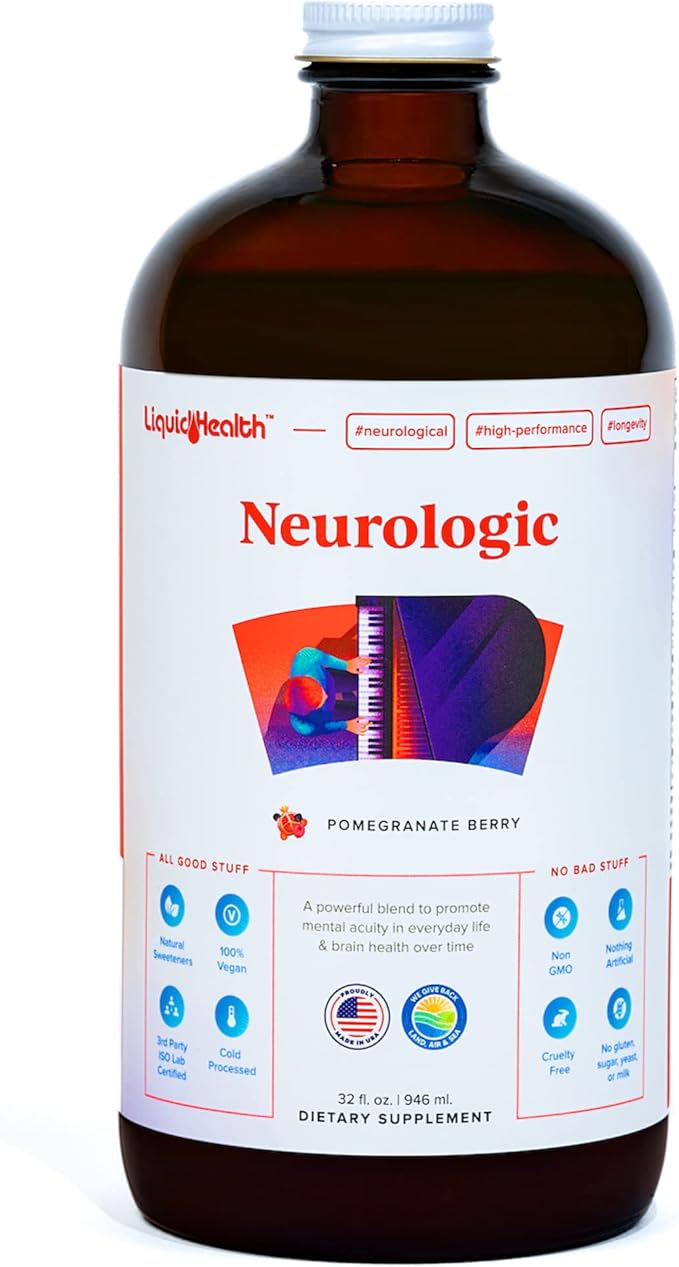 LIQUIDHEALTH 32 Oz Liquid Neurologic Focus