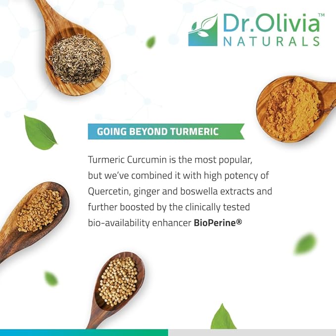 Dr. Olivia's Organic Turmeric Complex 60 Capsules