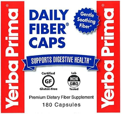 Yerba Prima Daily Fiber Formula 180 caps 2) -