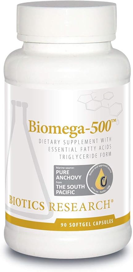 Biotics Research Biomega 500 Omega 3 3 Fatty 90 Softgels
