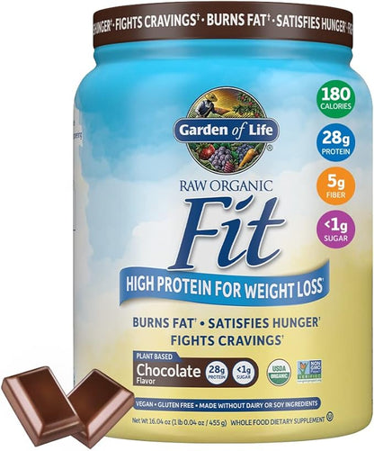 Garden of Life Raw Organic Fit 28g Plant 10 Servings