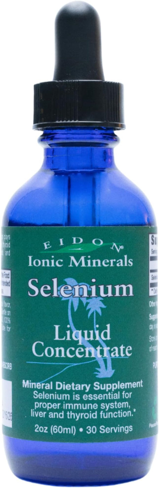 Eidon Ionic Minerals Liquid Selenium, Selenium 2 oz