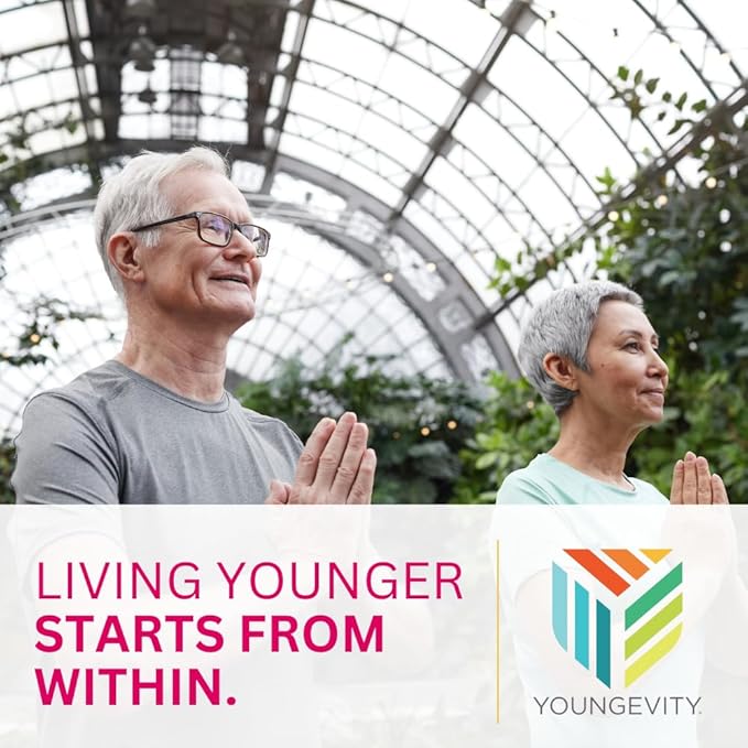 Youngevity Renu iQ™ - Brain Boost, Anti-Aging, Resveratrol Supplement with Grape Skin, Bacopa Monnieri, Rhodiola Root, Polygonum Cuspidatum Root - Natural Energy - (312g)