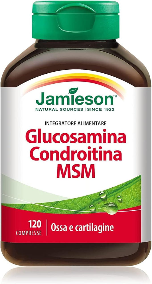 Jamieson Glucosamine Chondroitin MSM 1300mg 120