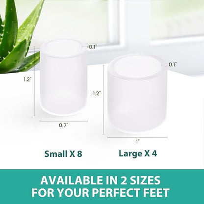 Welnove Toe Protectors – 12-Pack Aloe