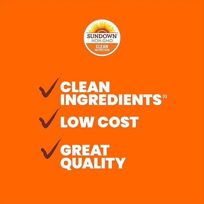Sundown Odorless Fish Oil, 1290mg, Omega 3 Dietary 72 Coated 2)