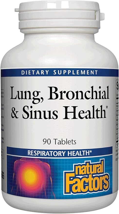 Lung, Bronchial & Sinus Health by 90 Tablets