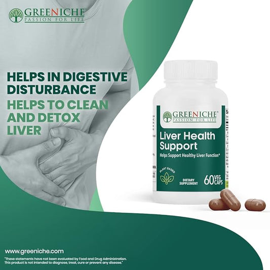 Halal Liver Health Support, 60 Caps,