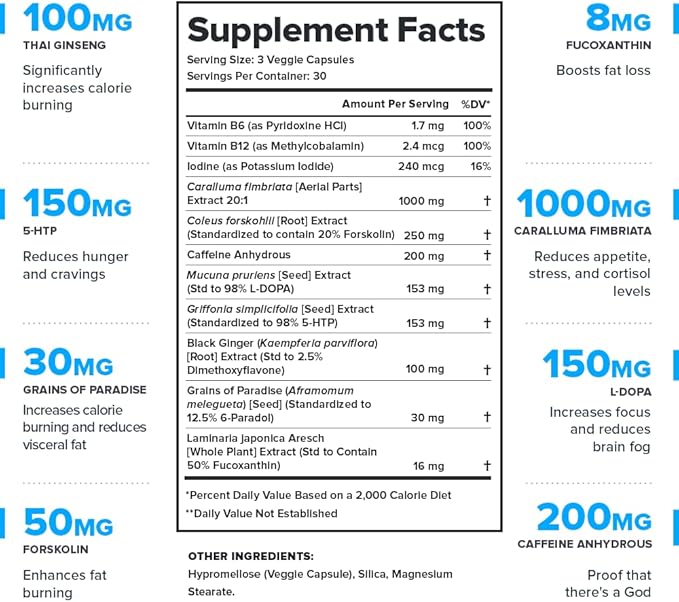 LEGION Phoenix Thermogenic Fat Burners & Weightloss Pills - 30 Serving, 90 Capsules (Caffeine)