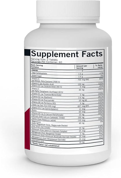 Kirkman - Children's Chewable Multivitamin & 120 Tablets Q-10 (CoQ10) (CoQ10) -