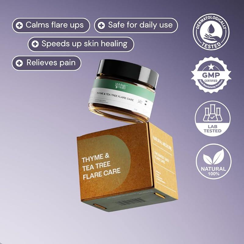 Thyme & Tea Tree Flare Care (1oz)