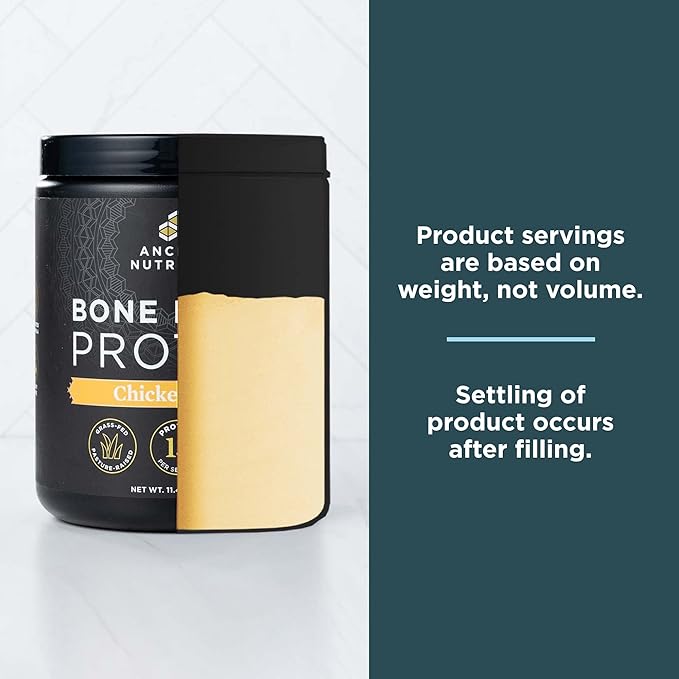 Ancient Nutrition Bone Broth Protein Powder, 15g Protein 15 Servings