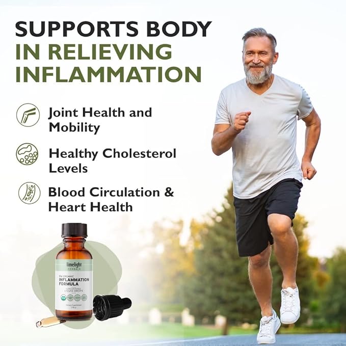 The Organic Inflammation Formula: Advanced Liquid 60 Servings,