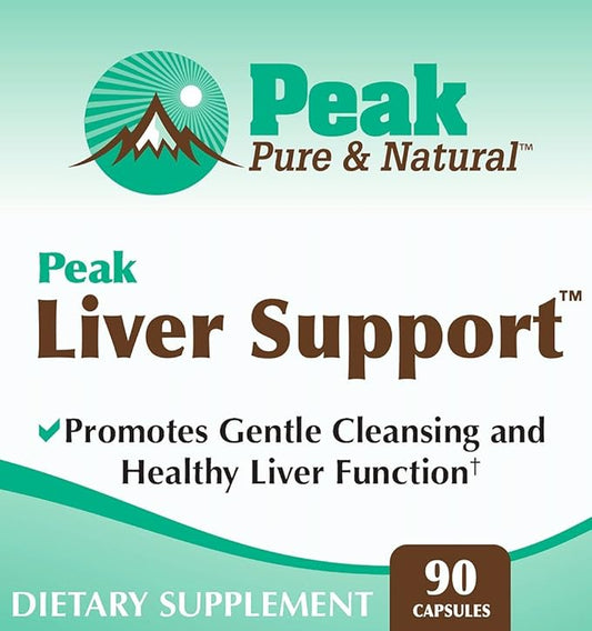 Peak Pure & Natural Peak Liver 90 Capsules
