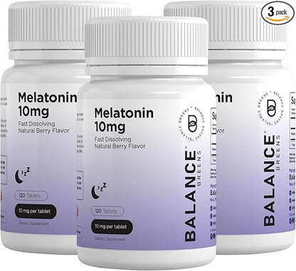 Balancebreens Melatonin 10mg- 120 Tablets