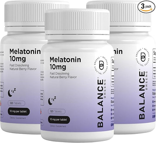 Balancebreens Melatonin 10mg- 120 Tablets