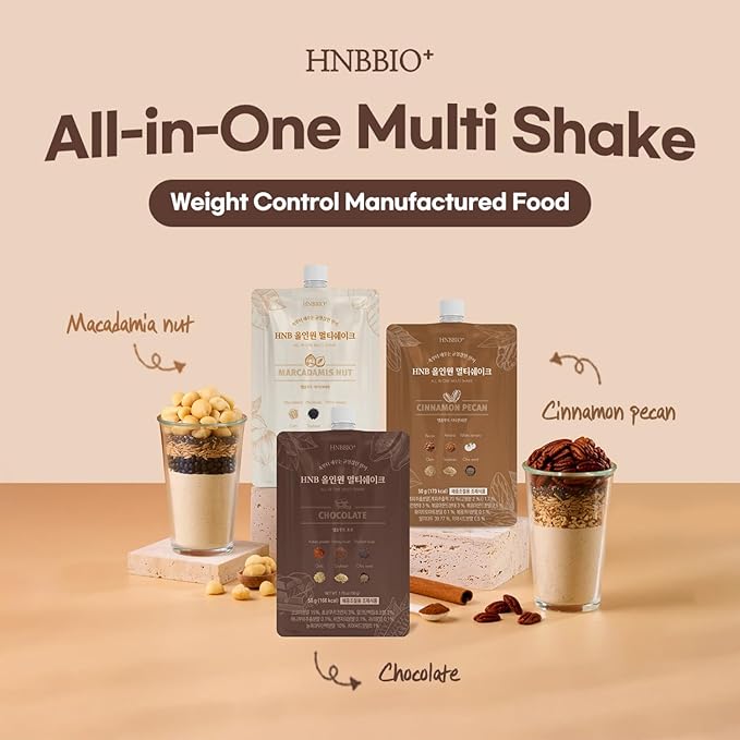 [Korean Food] All-In-One Multi Shake Macadamia (50g*7ea) | 12.35 oz (350 g)