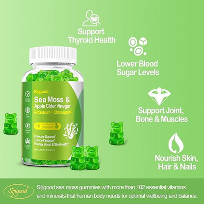 Irish Sea Moss Gummies 60 Vegan