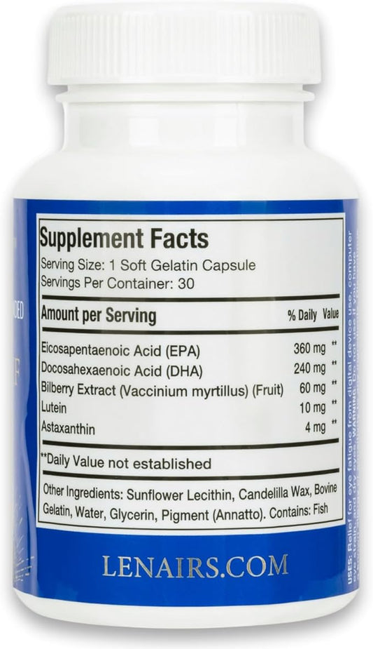 Softgels - Tired & Dry Eye 3, EPA