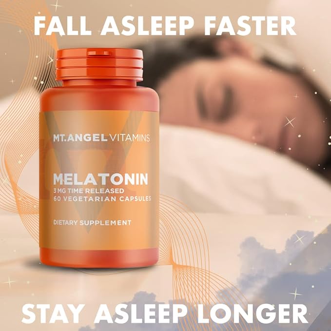 Mt. Angel Vitamins 3MG Time (60 Vegetarian