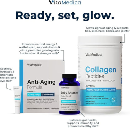 VitaMedica Anti-Aging Formula 4-in-1 Health and 30 AM