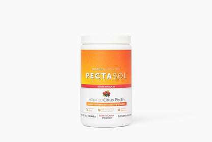 PectaSol Modified Citrus Pectin – 551g Berry Powder – Total-Body Health Supplement to Support Heart, Immune System, Inflammation Response & Healthy Aging + Maintain Healthy Galectin-3 Levels