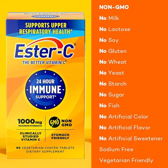 Ester-C Vitamin C, 1,000 mg, 90