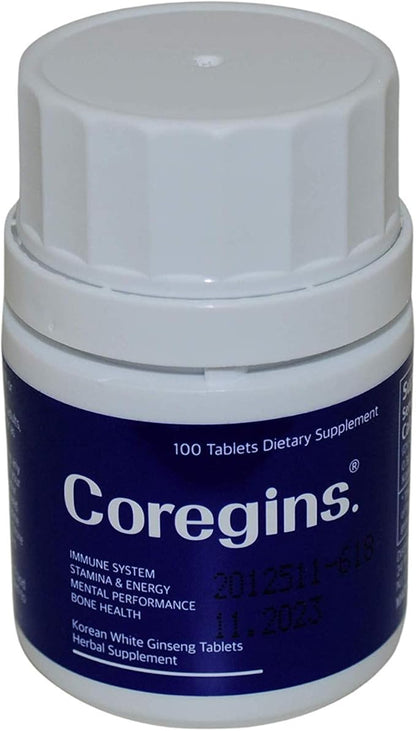 Korean White Ginseng Tablet 100% Whole