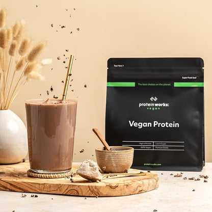 Vegan Protein Powder 100% Plant-Based 25g Protein 2.20 Pounds