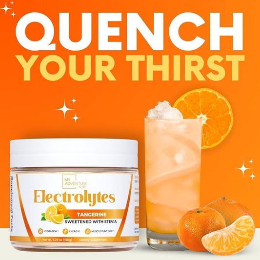 Zero Sugar - Tangerine Electrolytes Powder 30 Servings