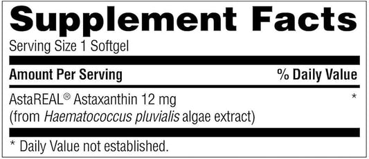 TruNature Astaxanthin Supports Healthy Skin & 12 mg, 120 Softgels