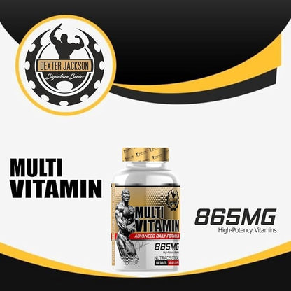 Dexter Jackson Gold Series Multi-Vitamin | 100 Tablet | 100 Serving
