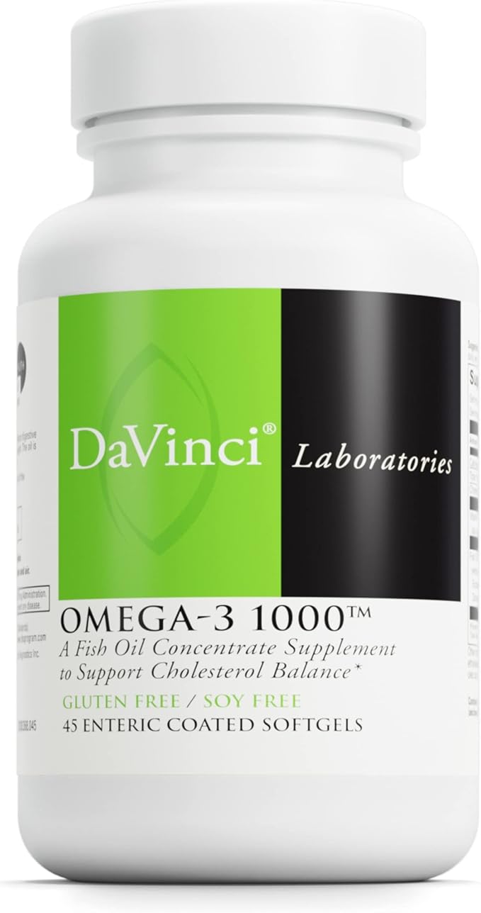 DAVINCI Labs Omega-3 1000 45 Enteric
