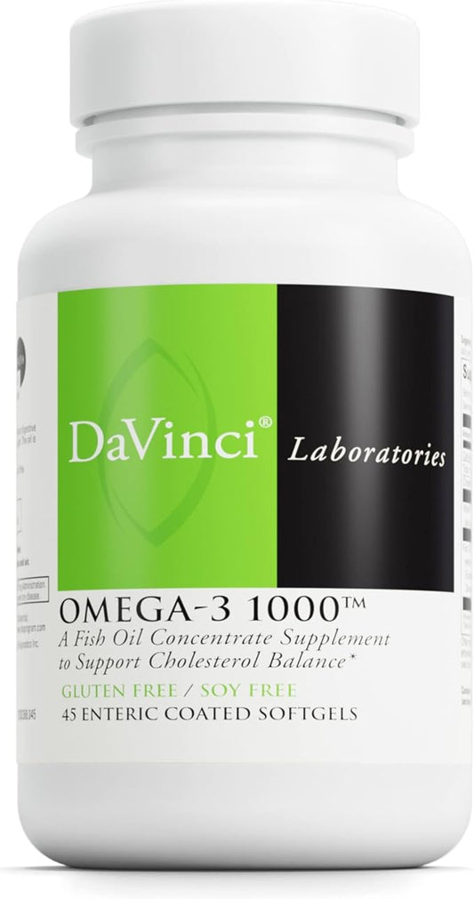 DAVINCI Labs Omega-3 1000 45 Enteric