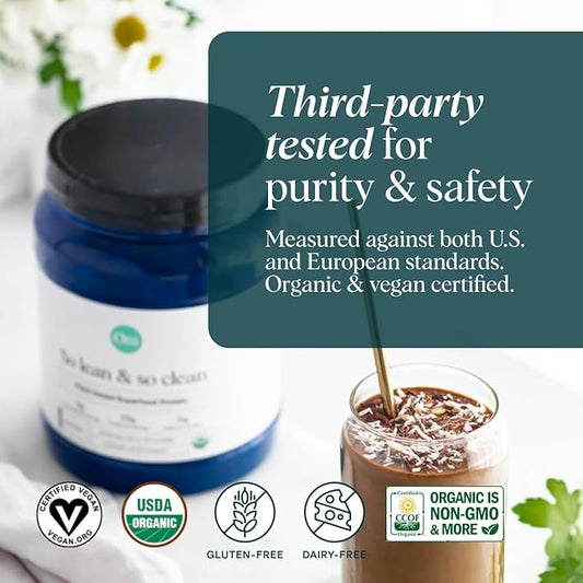 Ora Organic Vegan Protein Powder 22g Plant 20 Servings,