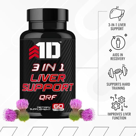 1st Detachment - QRF 3 in 1 Liver 60 Capsules (30 Servings)