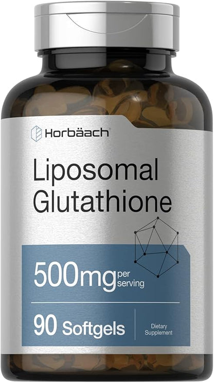 Horbaach Liposomal Glutathione Softgels 500mg 90 Count