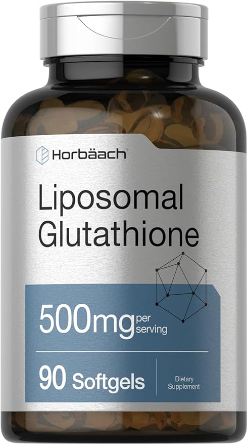 Horbaach Liposomal Glutathione Softgels 500mg 90 Count