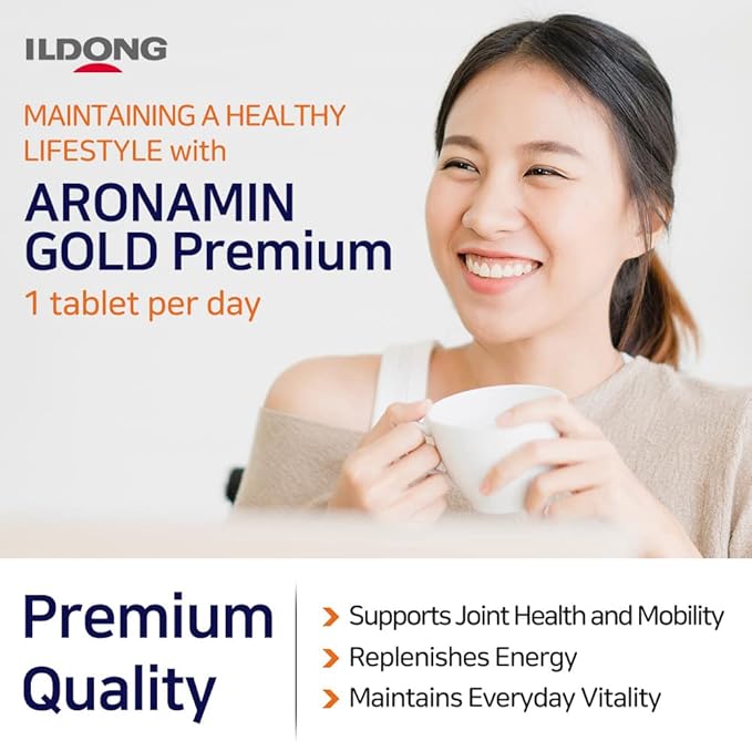 Aromamin Gold Premium Multi-Vitamin for Recovering 120 Tablets, 1 Count (Pack of 120)