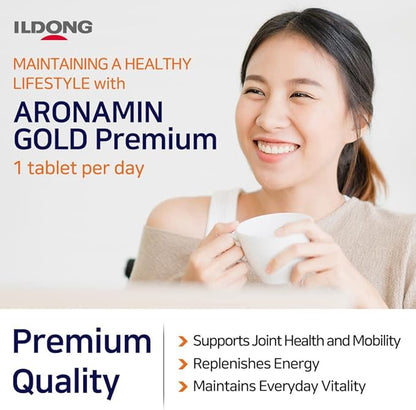 Aromamin Gold Premium Multi-Vitamin for Recovering 120 Tablets, 1 Count (Pack of 120)