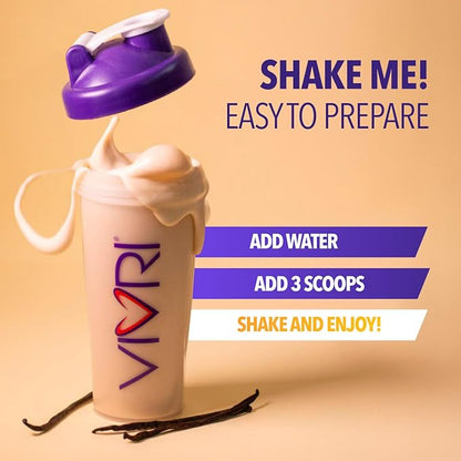 VIVRI 10-Day Challenge |Complete Nutrition System for Weight Loss, Full-Body Health & Energy | 20 Meals with Premium Triple Protein, Coffee Alternative & Gut Cleanse | With Shaker (Chocolate Delight)