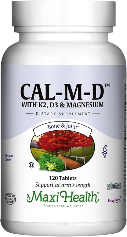 Calcium with Vitamin D3, K2 and Magnesium 120 Tablets