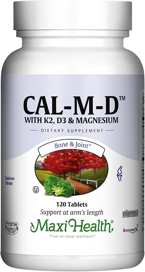 Calcium with Vitamin D3, K2 and Magnesium 120 Tablets