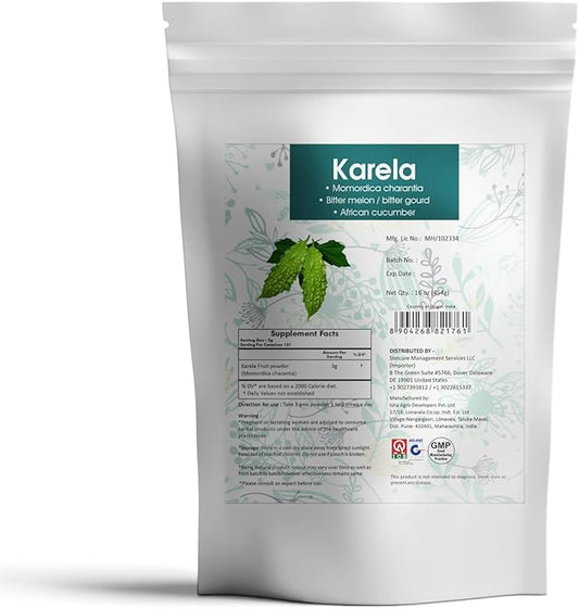 Bitter Melon Gourd Karela Powder Momordica Charantia 16 oz /454 GMS
